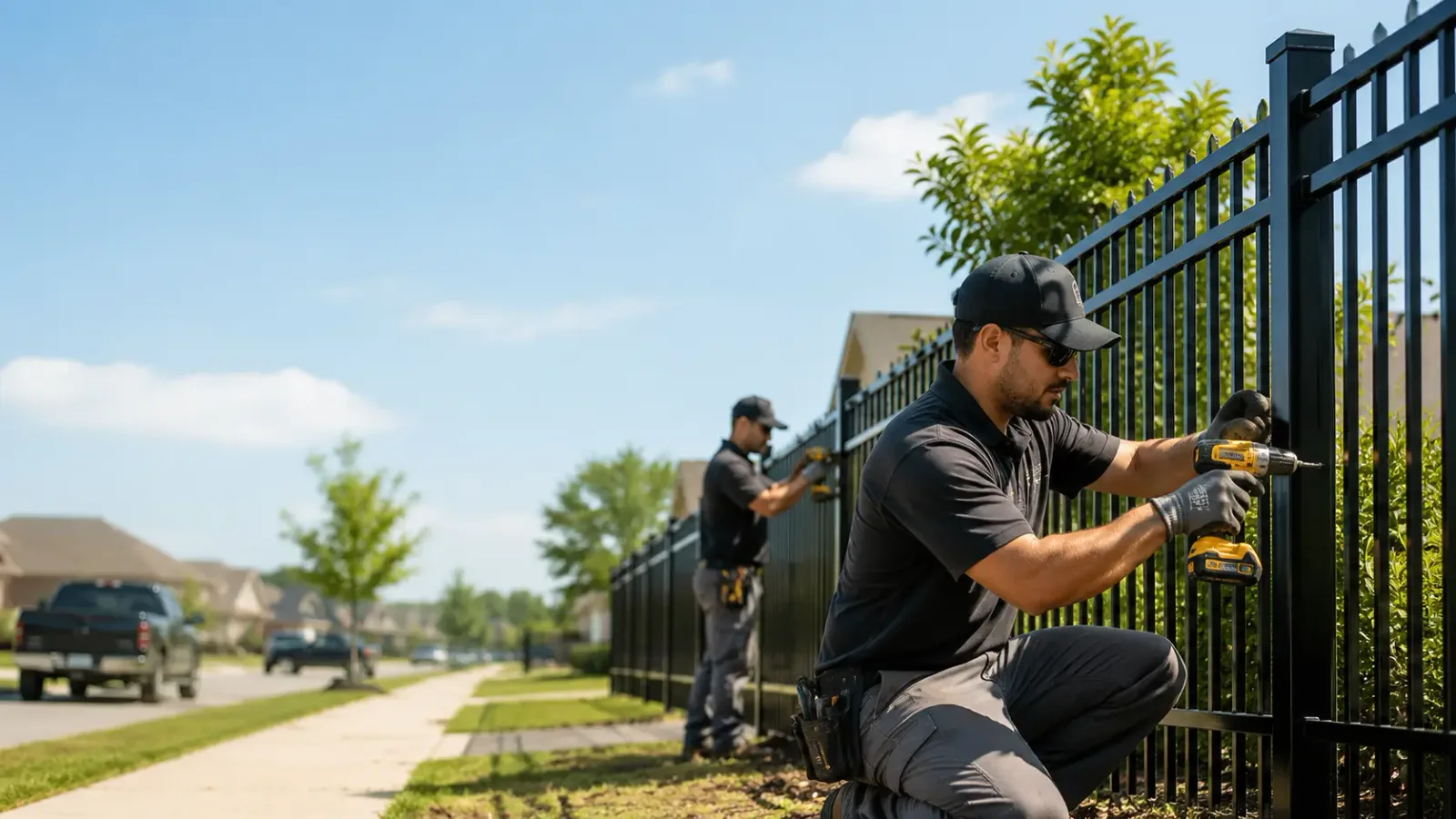 Metal Fence Installation in Croswell, MI